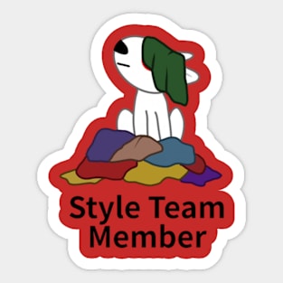 Style Team Member Sticker